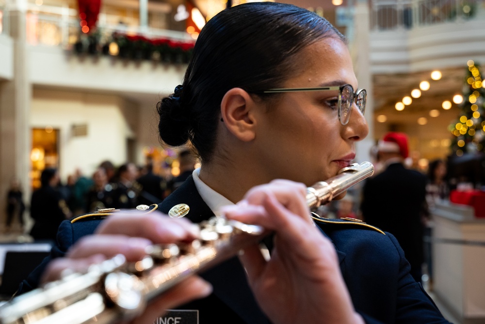 63rd Army Band performs at Bridgewater mall