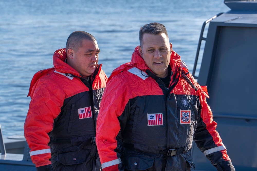 U.S. Coast Guard District 5 Command Visit