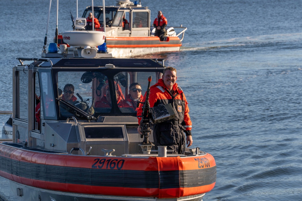 U.S. Coast Guard District 5 Command Visit