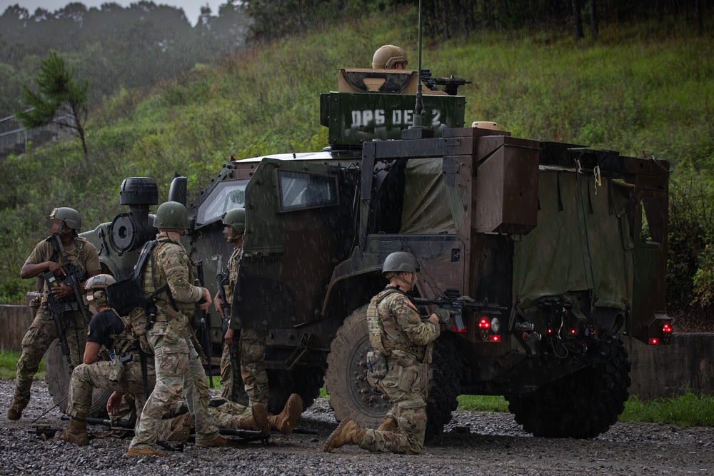 Soldiers from the 20th Specials Forces Support Group Conducts Rescue Training