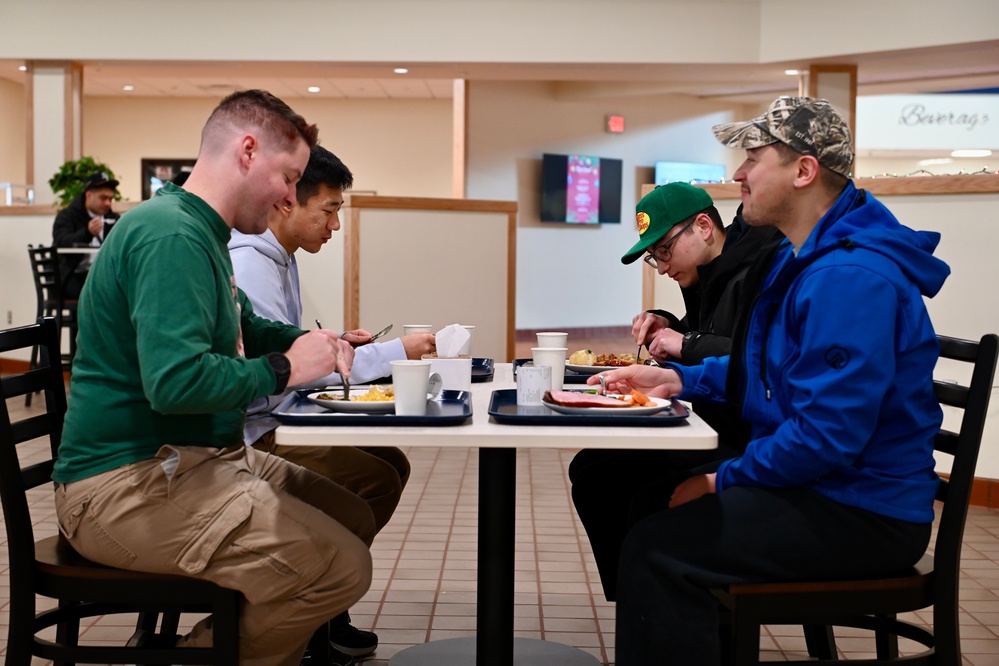 New O'Malley Dining Facility grand opening