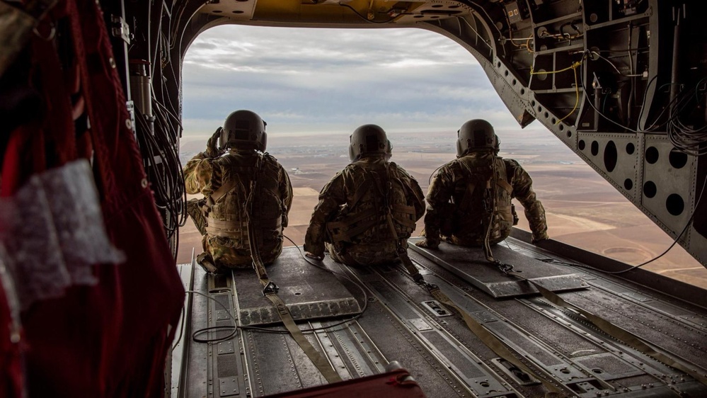 Coalition Members Conduct Aerial Movement Flight