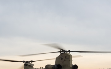 Coalition Forces Conduct Aerial Movements