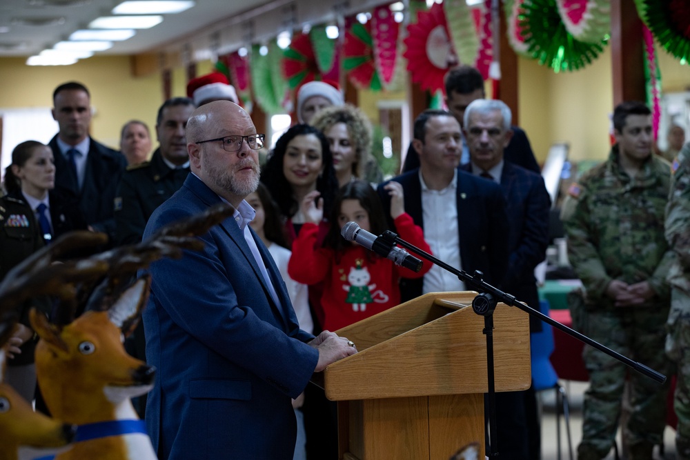 Celebrating the holidays at Camp Bondsteel