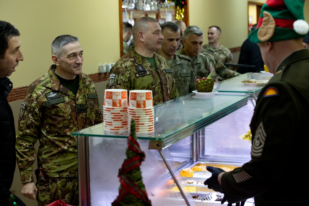 Celebrating the holidays in Camp Bondsteel