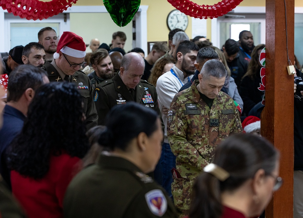 Celebrating the holidays at Camp Bondsteel