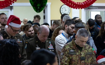 Celebrating the holidays at Camp Bondsteel