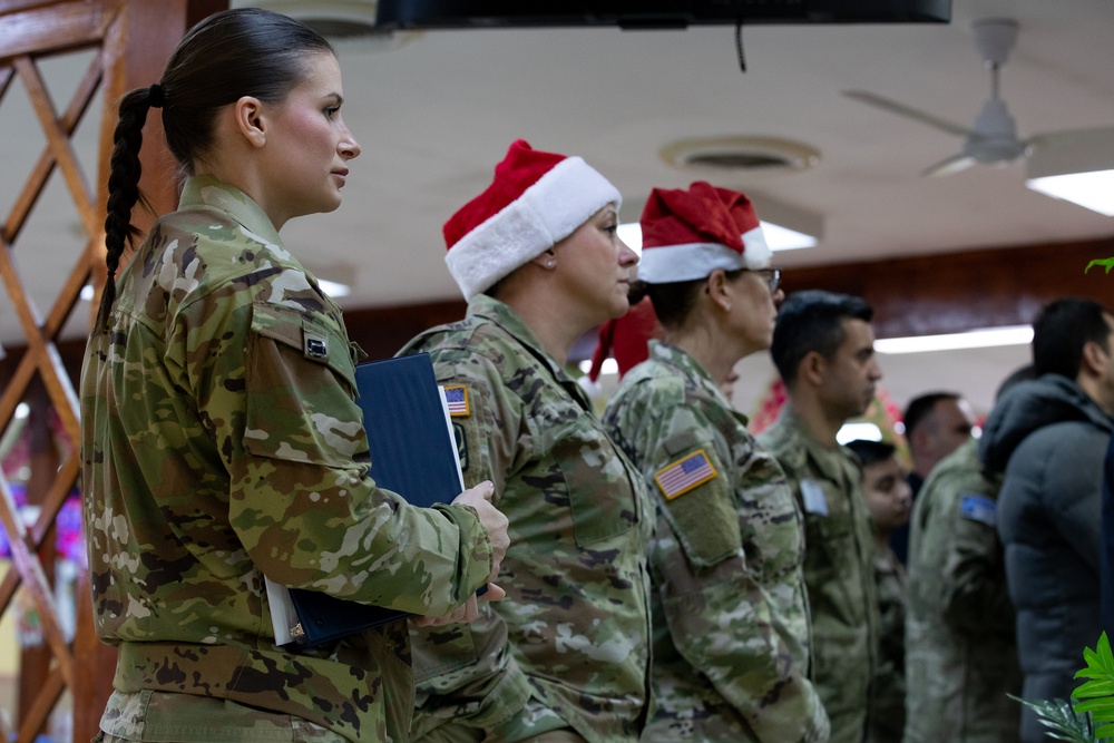 Celebrating the holidays at Camp Bondsteel