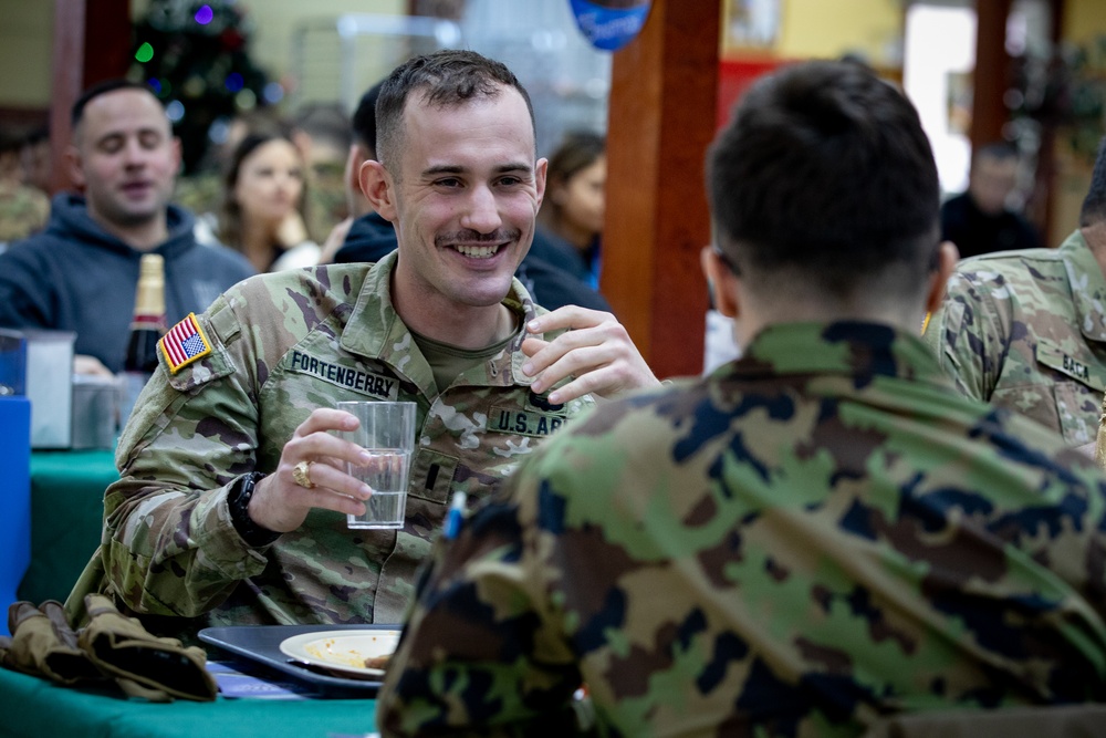 Celebrating the holidays at Camp Bondsteel