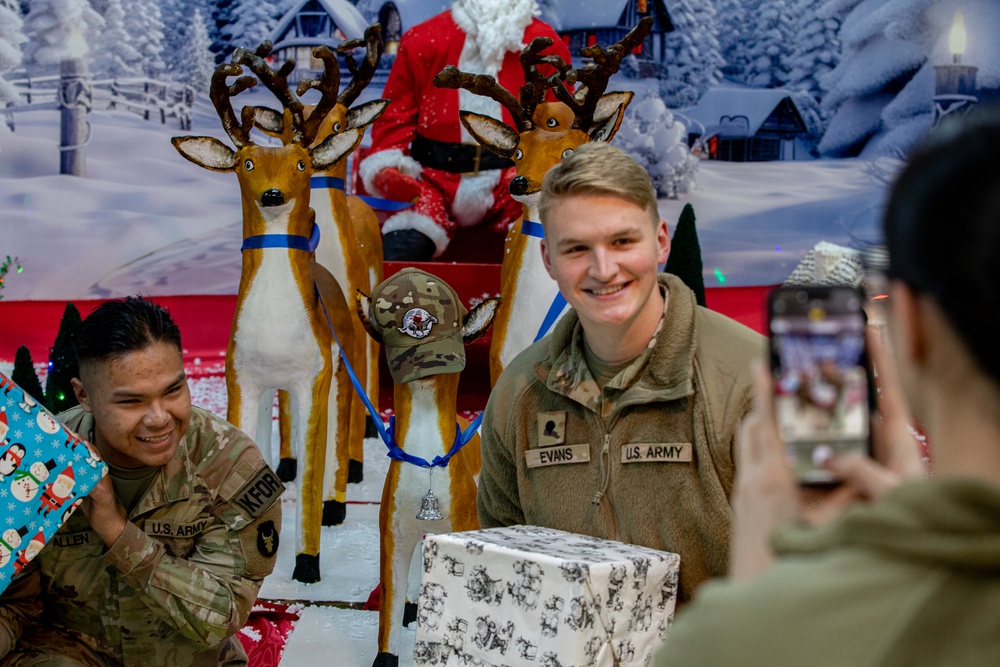 Celebrating the holidays at Camp Bondsteel