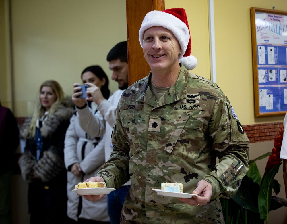 Celebrating the holidays in Camp Bondsteel