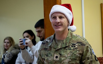 Celebrating the holidays in Camp Bondsteel