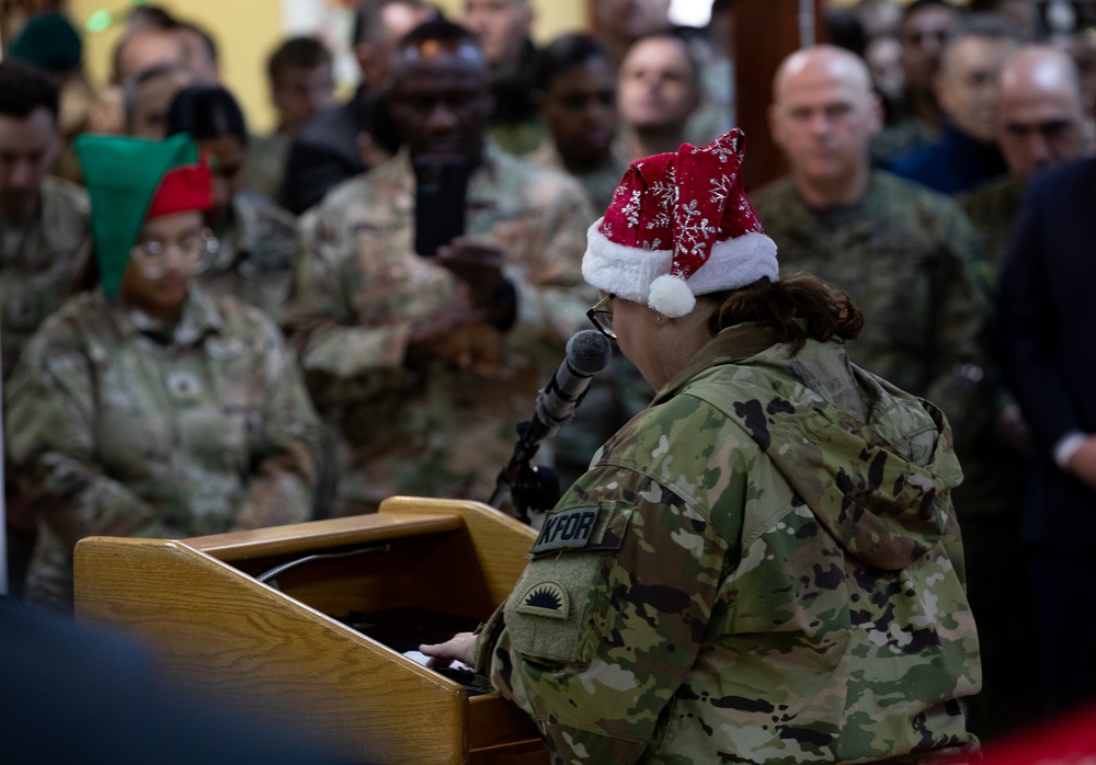 Celebrating the holidays at Camp Bondsteel