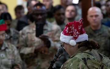 Celebrating the holidays at Camp Bondsteel