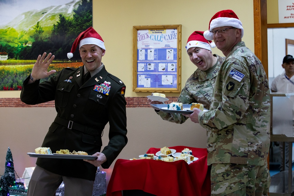 Celebrating the holidays at Camp Bondsteel