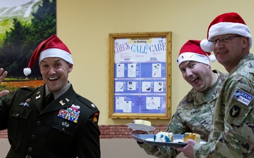 Celebrating the holidays at Camp Bondsteel