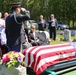 NY Army National Guard Soldiers perform funeral honors for 100-year old veteran