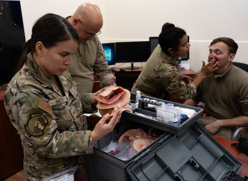 Mass casualty drill tests Air Force medical readiness