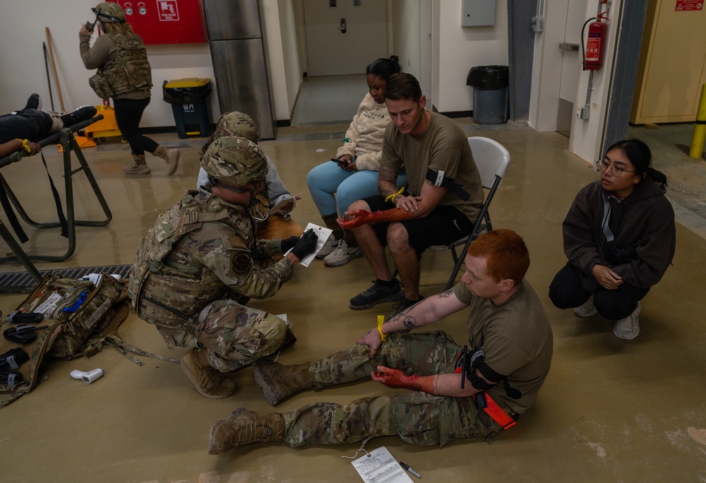 Mass casualty drill tests Air Force medical readiness