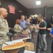 Fort Buchanan’s Service Members enjoy a Christmas Lunch thanks to the Gary Sinise Foundation