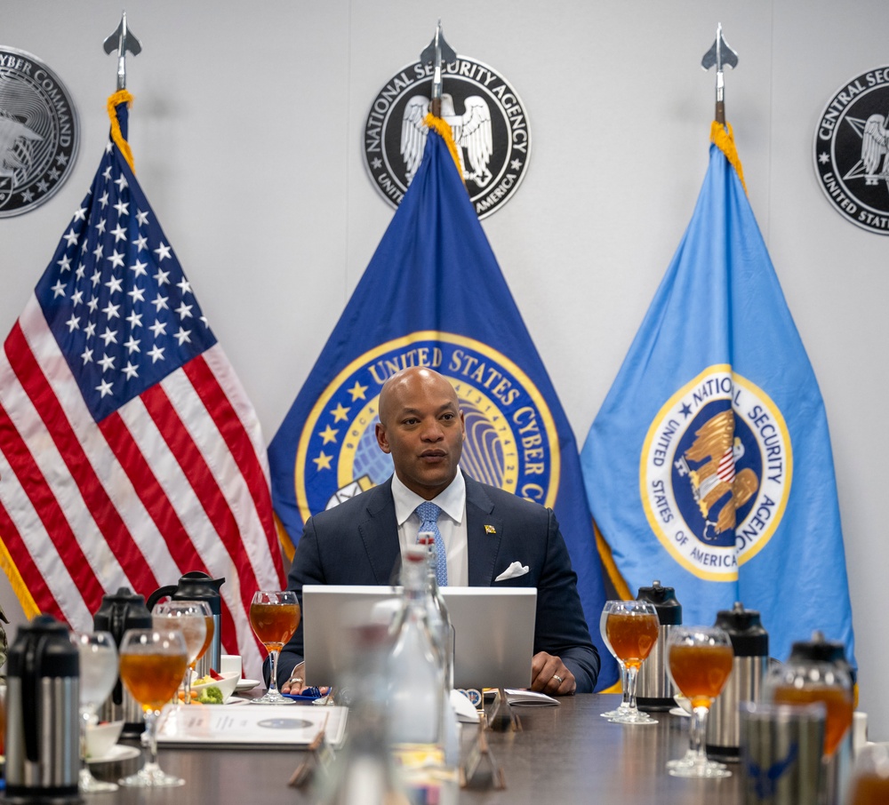 Maryland Governor Wes Moore Visits NSA