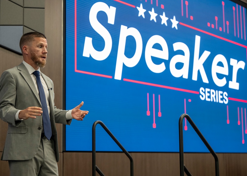 Medal of Honor Recipient Speaks at NSA