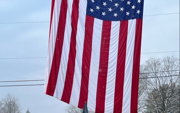 NY National Guard Soldiers step off for Christmas Eve Road March