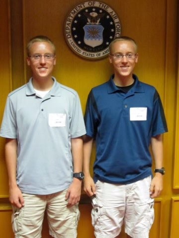 Twin brothers serve together at Basic Military Training, share goal to inspire Airmen