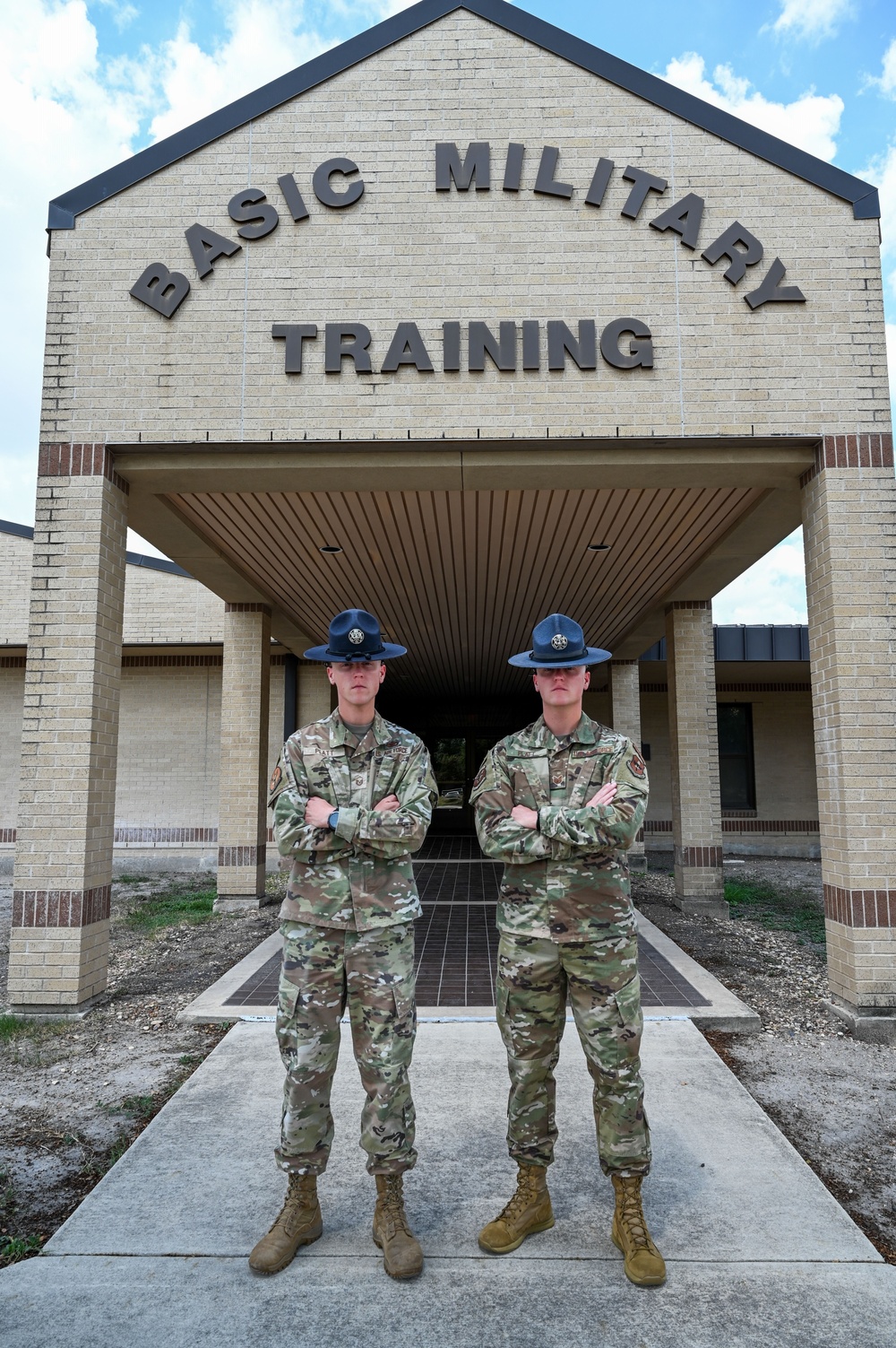 Twin brothers serve together at Basic Military Training, share goal to inspire Airmen