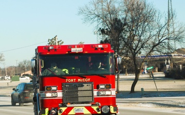 Fort McCoy fire truck