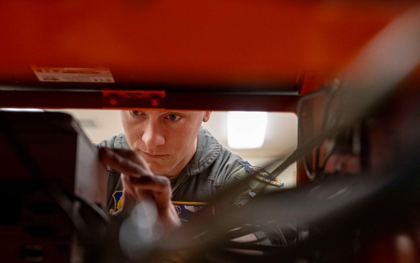 U.S. Space Force service member assists in 704th Test Group’s mission