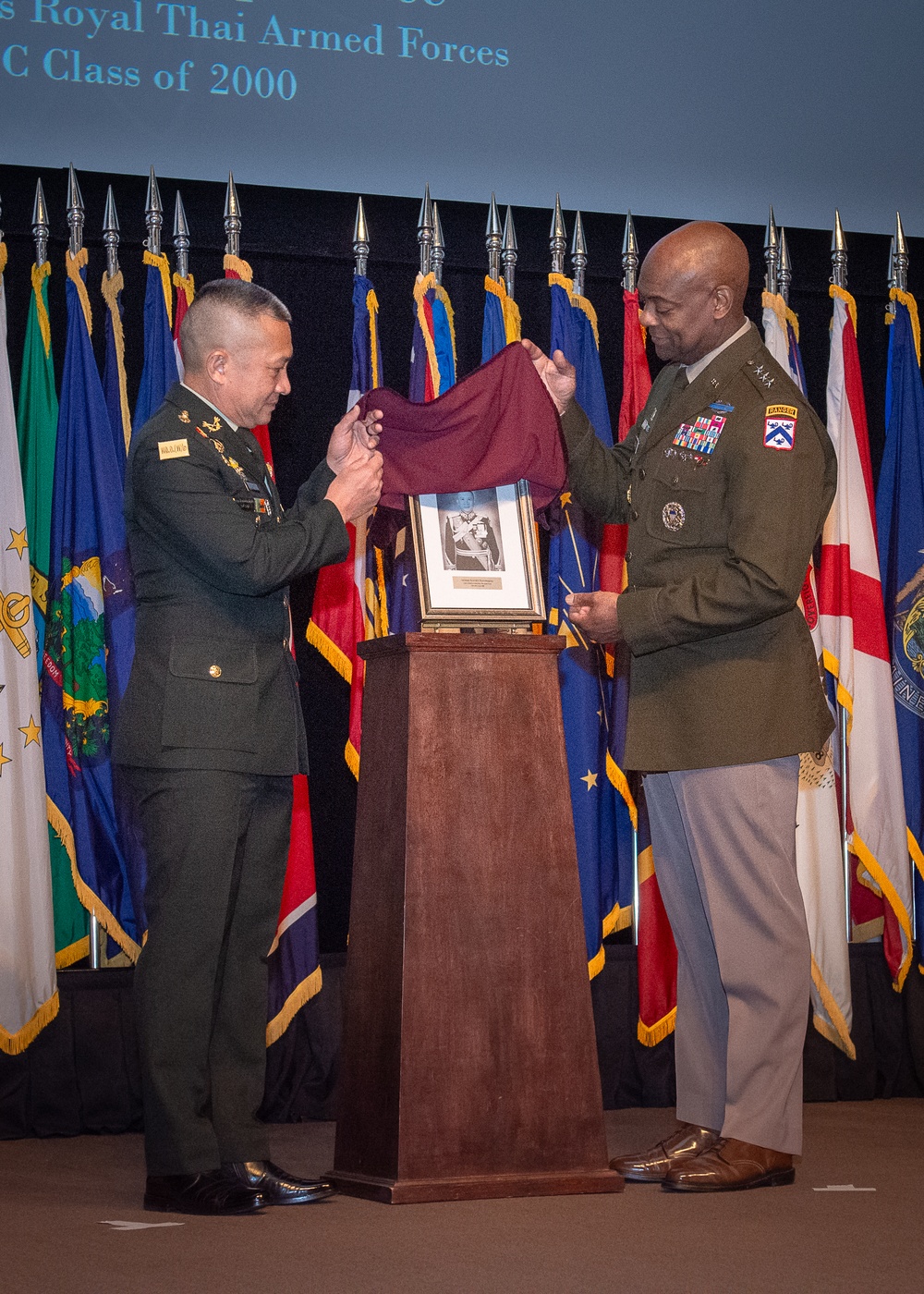 Command and General Staff College inducts Thai military leader to International Hall of Fame