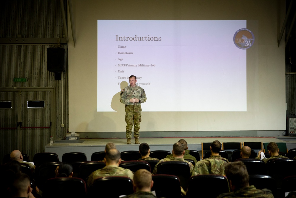 KFOR RC-E soldiers complete Unit Public Affairs Representative training