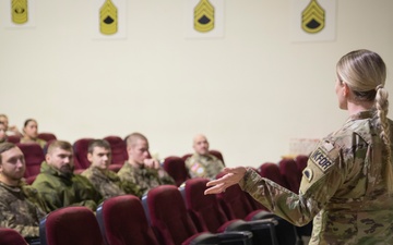 KFOR RC-E soldiers complete Unit Public Affairs Representative training