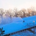 Snowmaking at Fort McCoy's Whitetail Ridge Ski Area