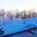 Snowmaking at Fort McCoy's Whitetail Ridge Ski Area