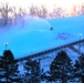 Snowmaking at Fort McCoy's Whitetail Ridge Ski Area