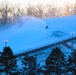 Snowmaking at Fort McCoy's Whitetail Ridge Ski Area