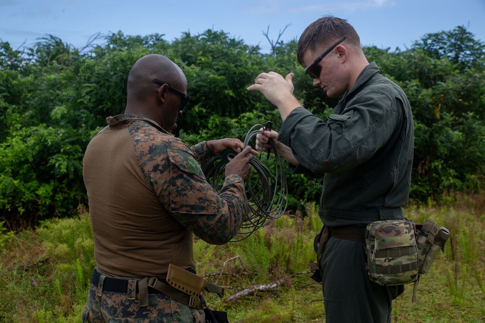 Marines and Airmen execute joint EOD Range