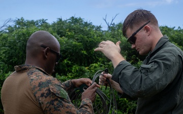 Marines and Airmen execute joint EOD Range