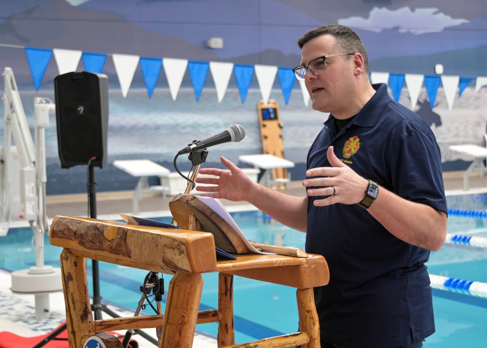 Fort Wainwright Aquatics Center opens to community with ribbon-cutting ceremony