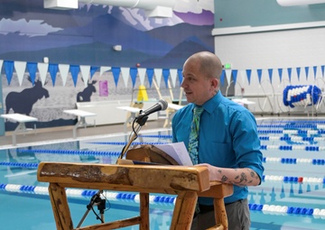 Fort Wainwright Aquatics Center opens to community with ribbon-cutting ceremony