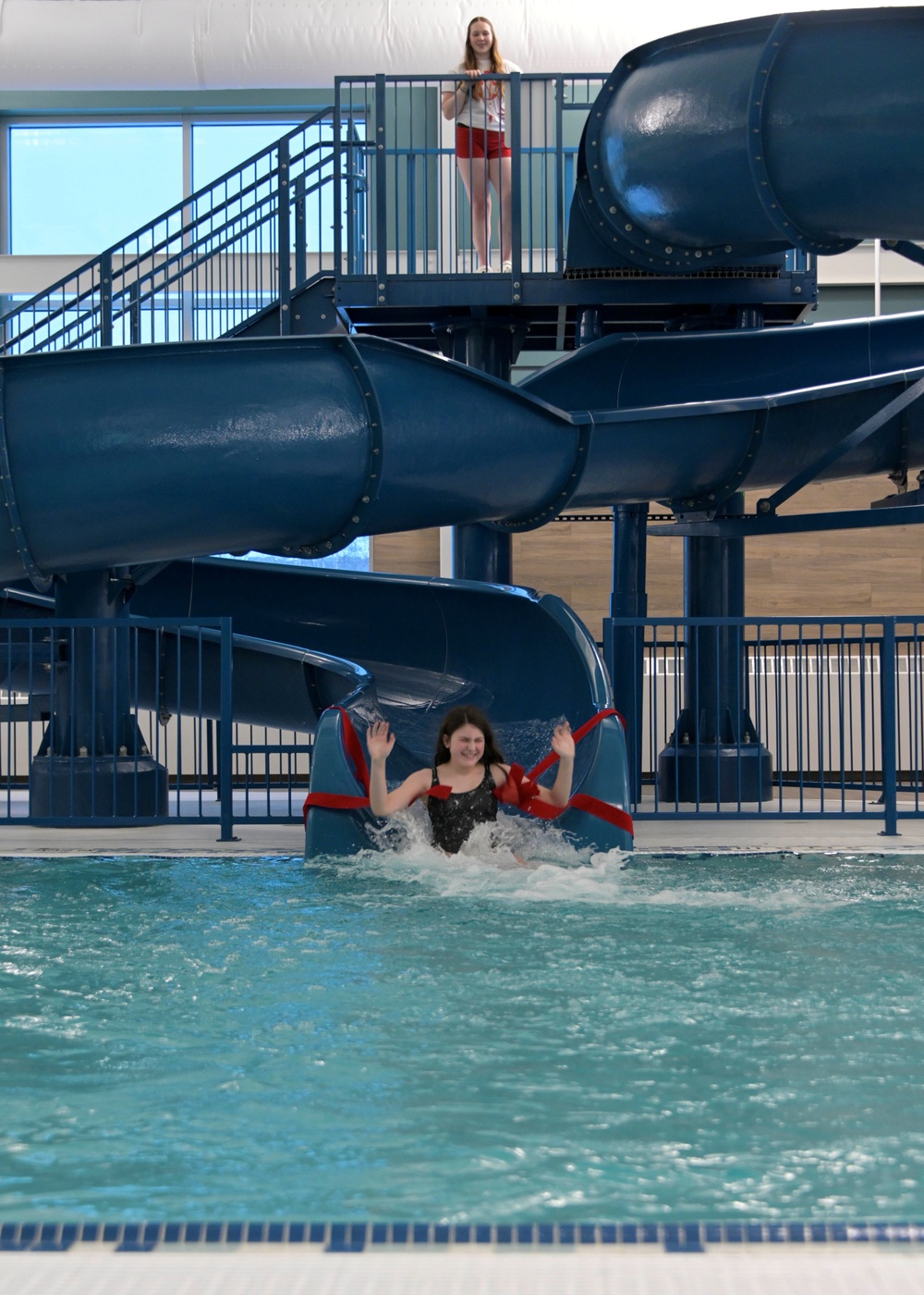 Fort Wainwright Aquatics Center opens to community with ribbon-cutting ceremony