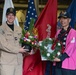 USS America, JS Ise Host Gift Exchange