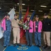 USS America, JS Ise Host Gift Exchange