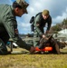 MCAS Iwakuni military working dog handlers train at JMSDF Kure Naval Base, Japan
