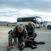 MCAS Iwakuni military working dog handlers train at JMSDF Kure Naval Base, Japan
