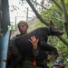 MCAS Iwakuni military working dog handlers train at JMSDF Kure Naval Base, Japan