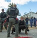 MCAS Iwakuni military working dog handlers train at JMSDF Kure Naval Base, Japan
