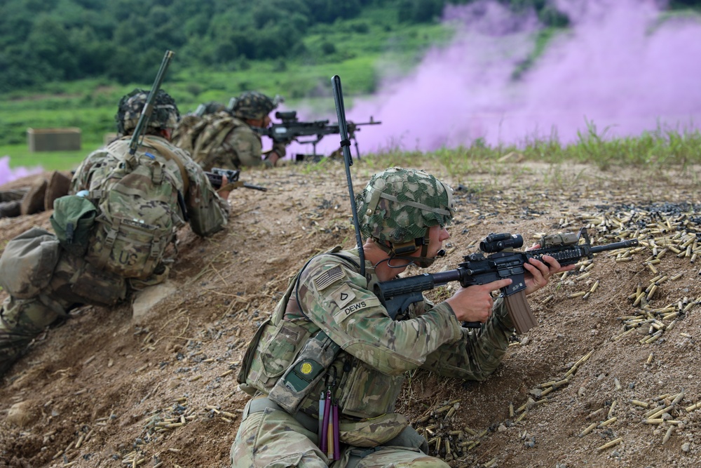 Eighth Army Live Fire Exercise at Rodriguez Live Fire Complex